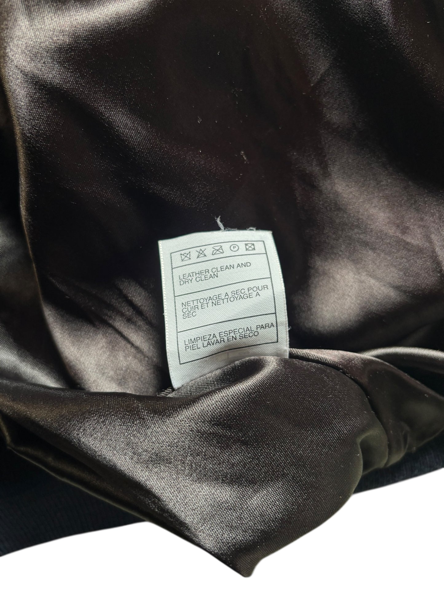 90s Nike USA National Team Leather Varsity Jacket