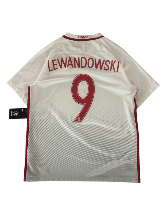 2018 Nike Poland Home Lewandowski