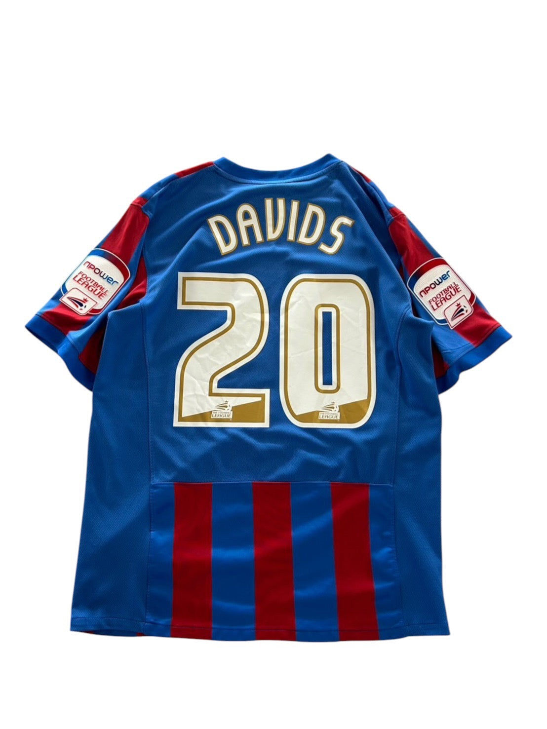 2010  Nike Crystal Palace Home  No.20 Davids