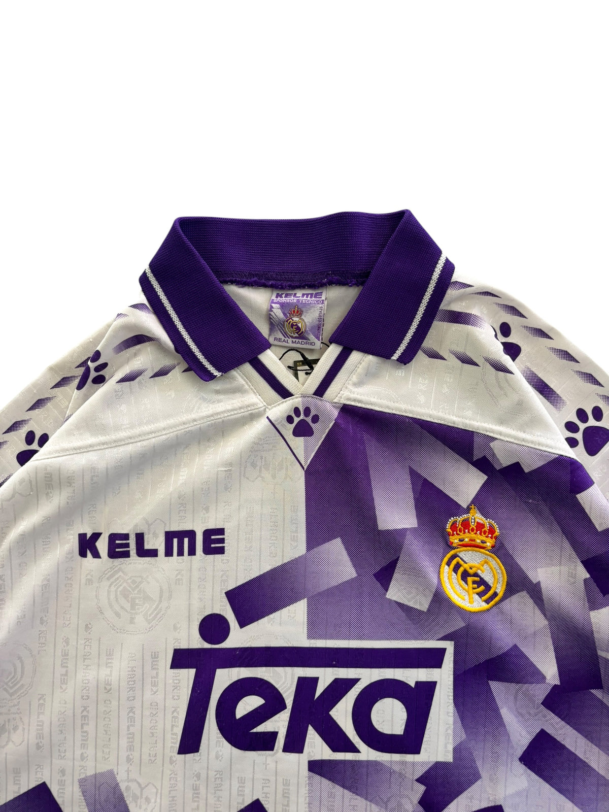 96/97 Kelme Real Madrid Third No.8 Mijatovic