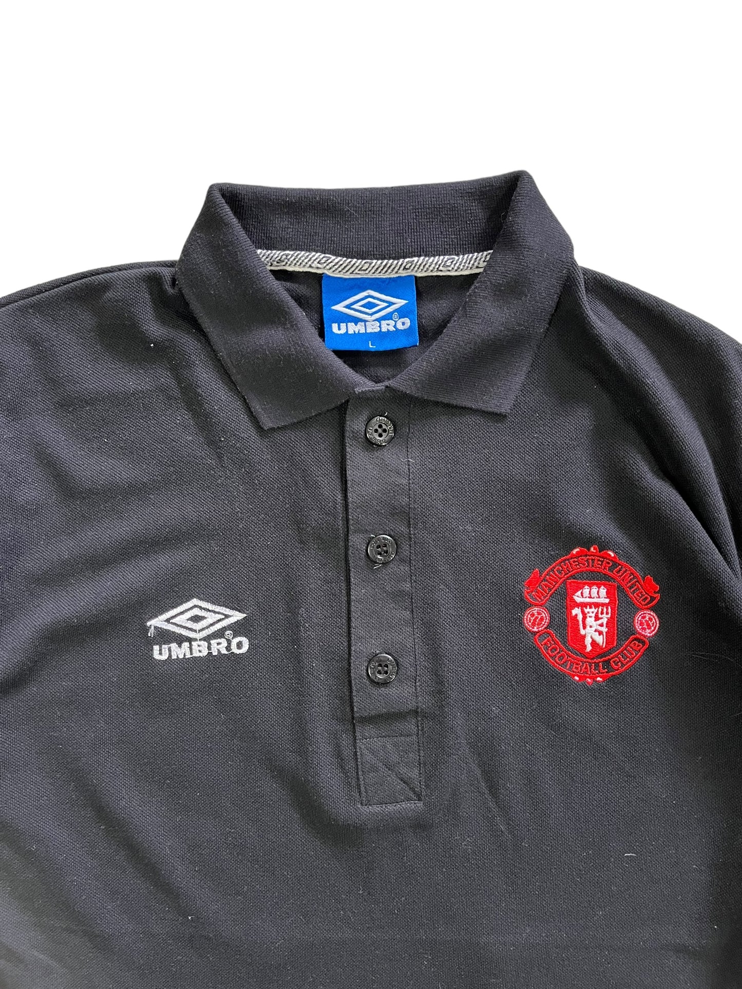 90s Umbro Manchester United Polo