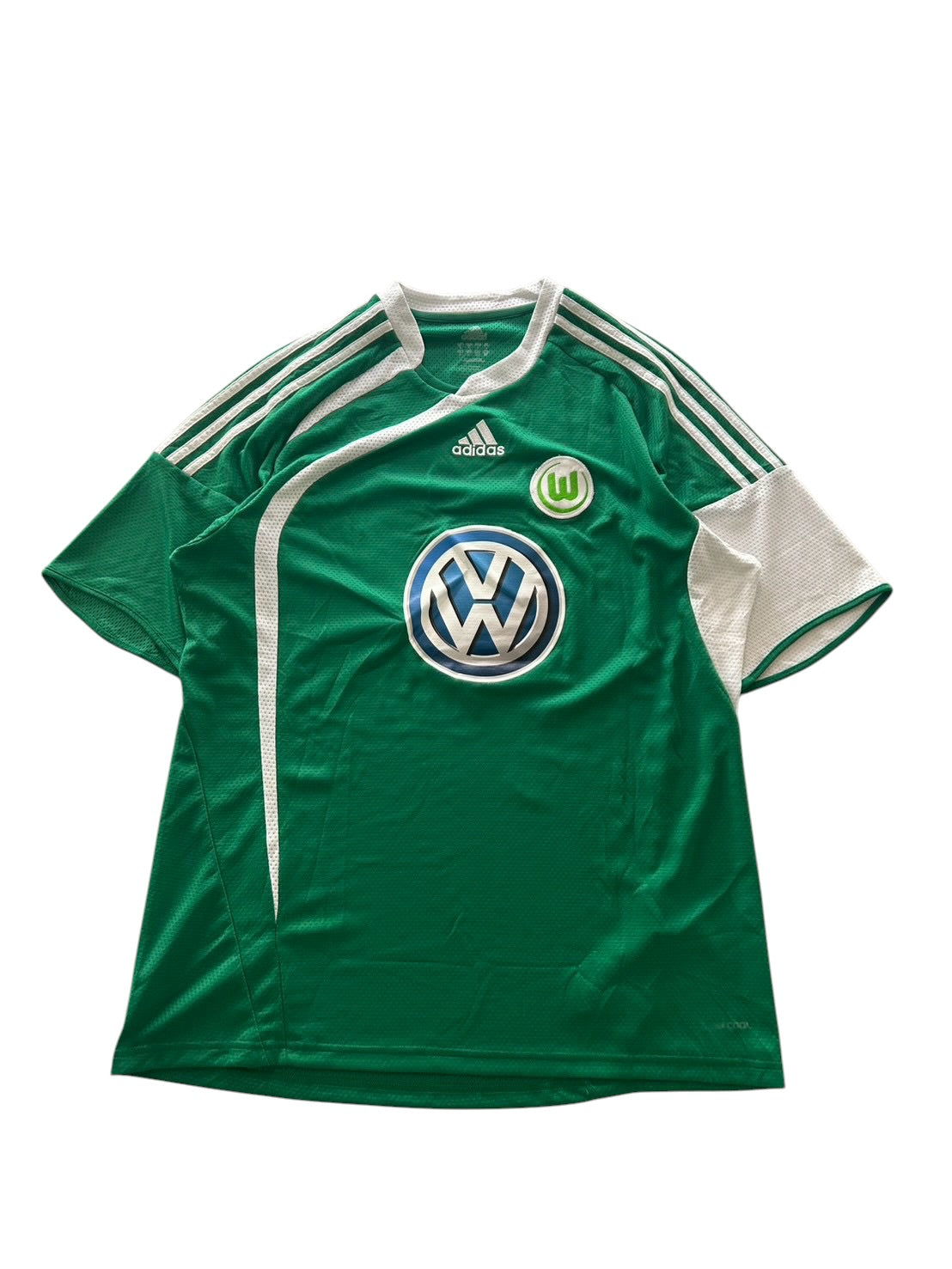 09/10 Adidas Wolfsburg Away No.9 Dzeko
