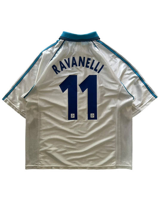 98/99 Adidas Olympic Marseille  Home  No.11 Ravanelli