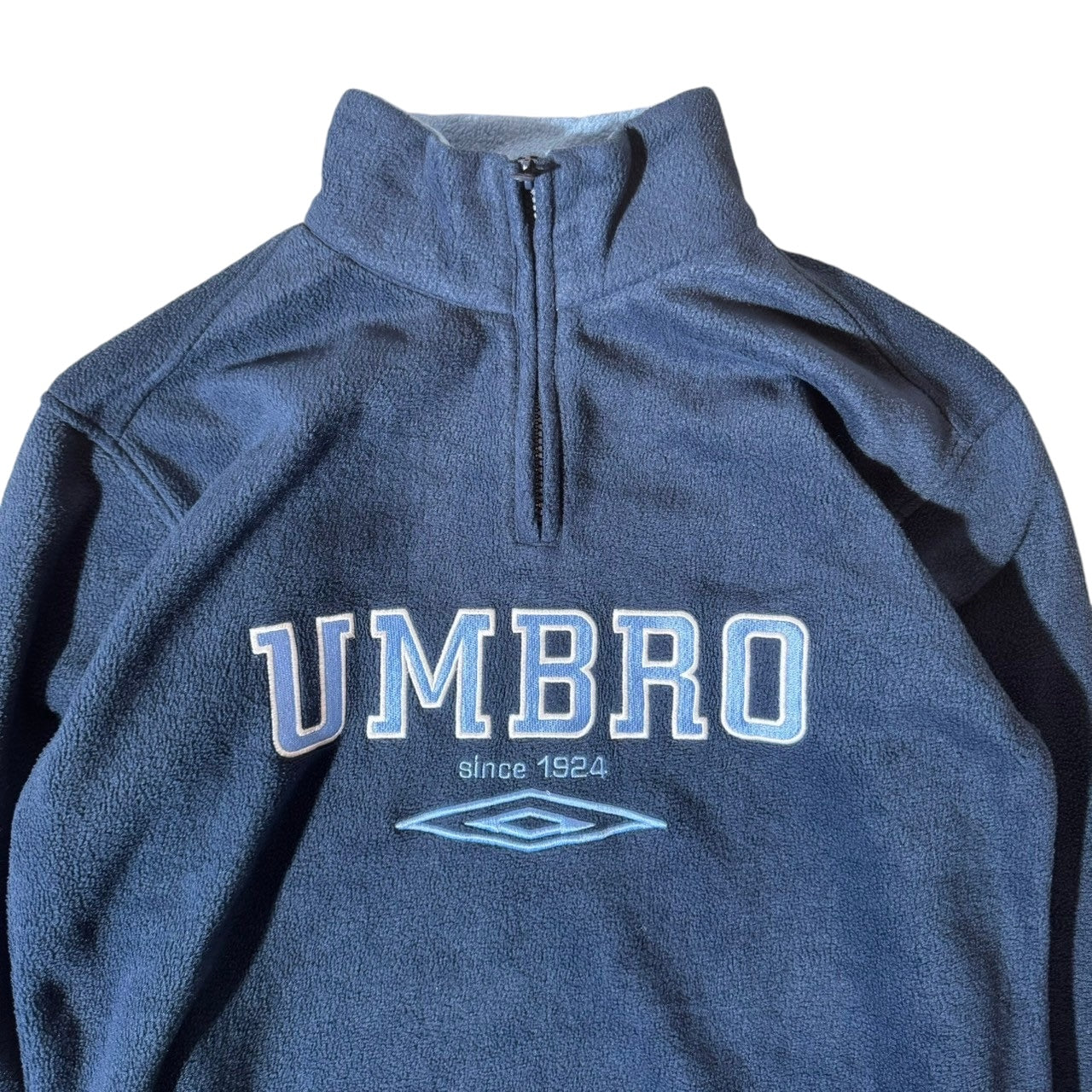 00s Umbro Half Zip Fleece Top