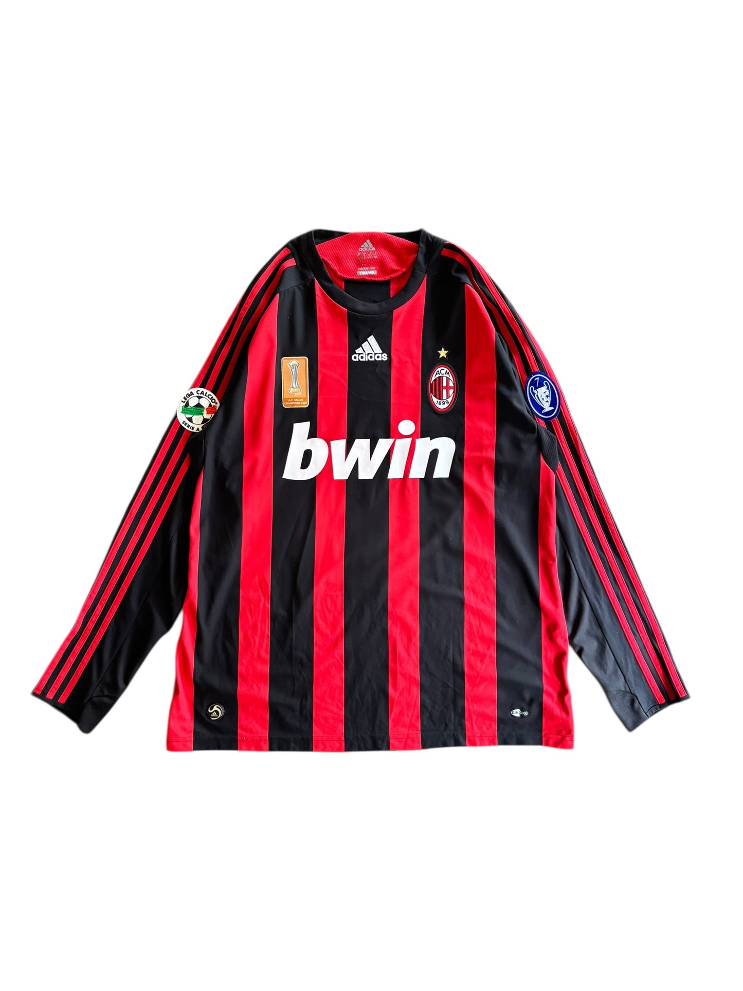 08/09 Adidas AC Milan L/S Home No.13 Nesta