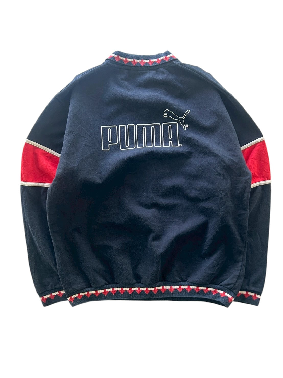 90s Puma Atletico Madrid Drill Top