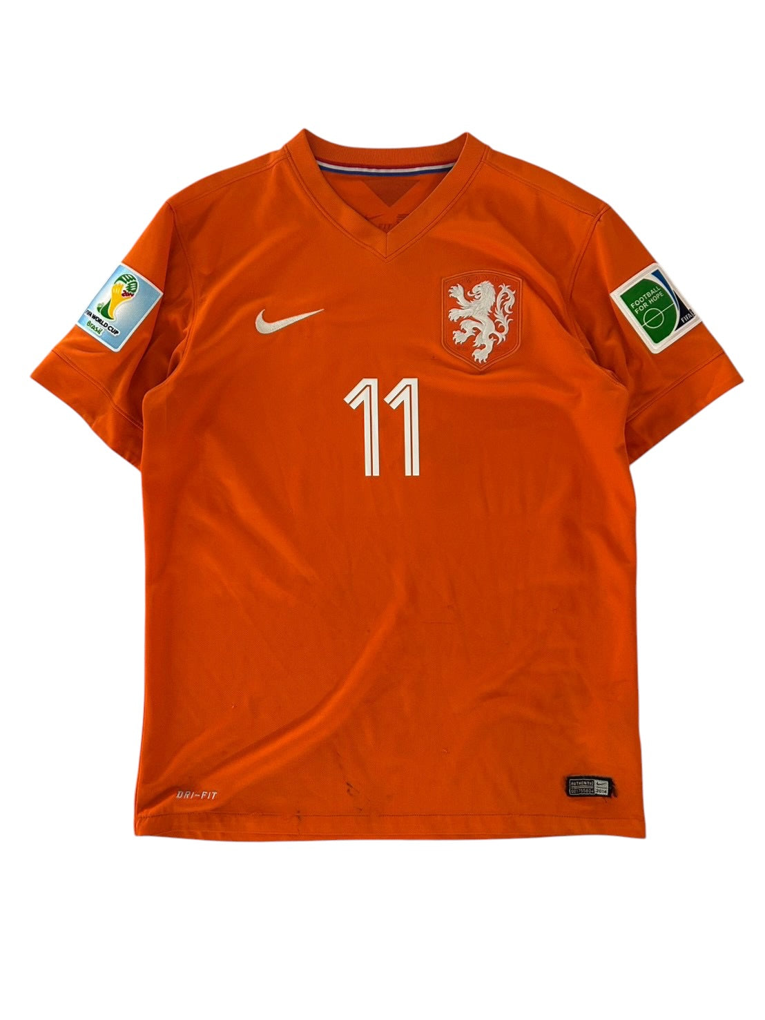 2014 Nike Netherlands Home Robben