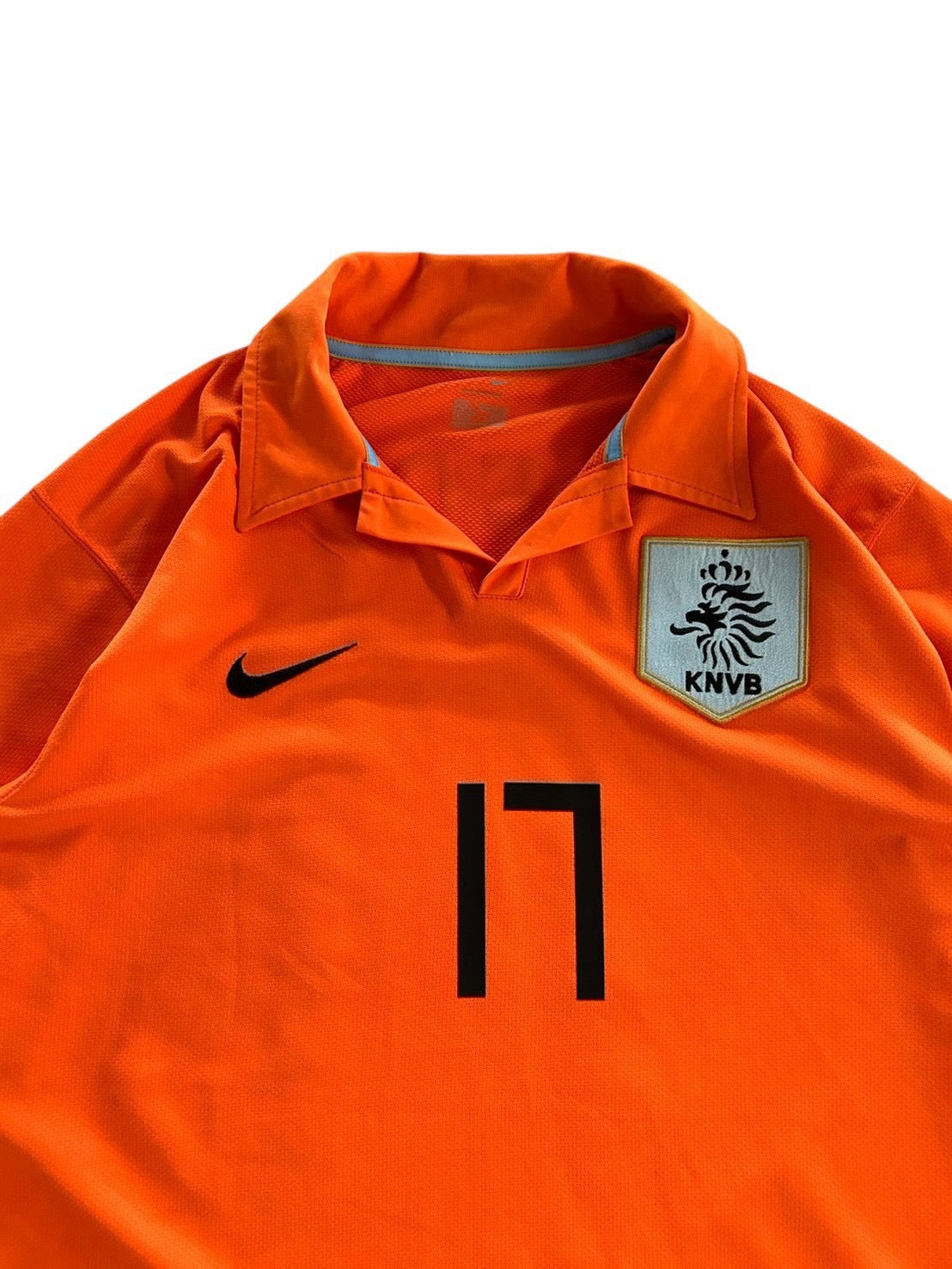 2006 Nike Netgerlands Home No.17 V.Persie