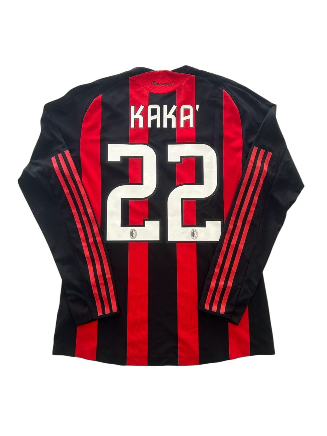 08/09 Adidas AC Milan Home L/S No.22 Kaka