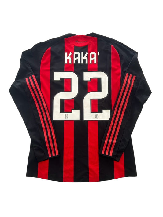 08/09 Adidas AC Milan Home L/S No.22 Kaka