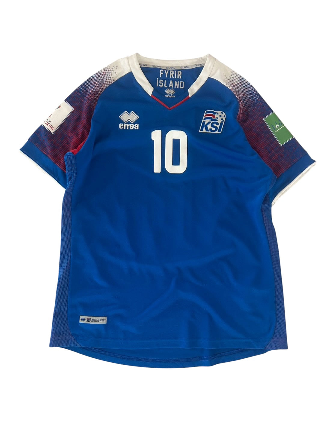 2018 errea Iceland Home Sirgudsson