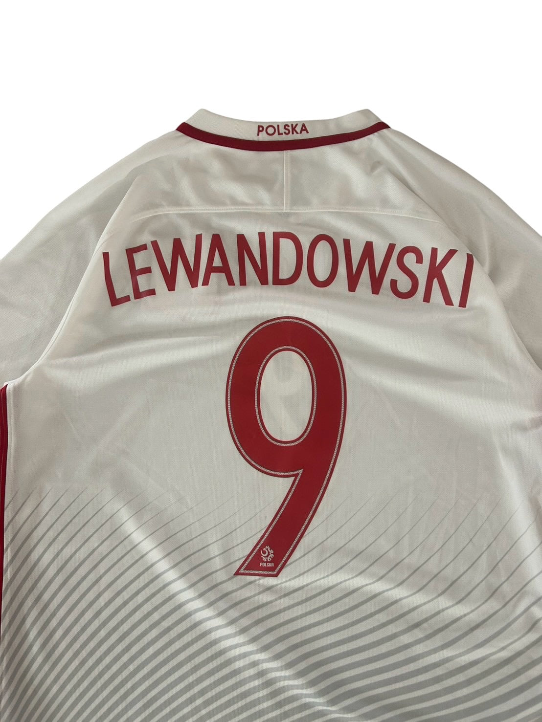 2018 Nike Poland Home Lewandowski