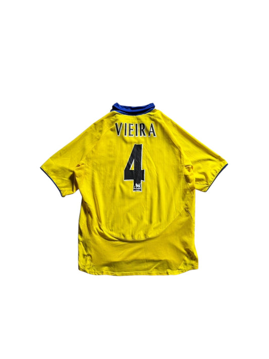 03/04 Nike Aresenal Away No.4 Patrick Vieira