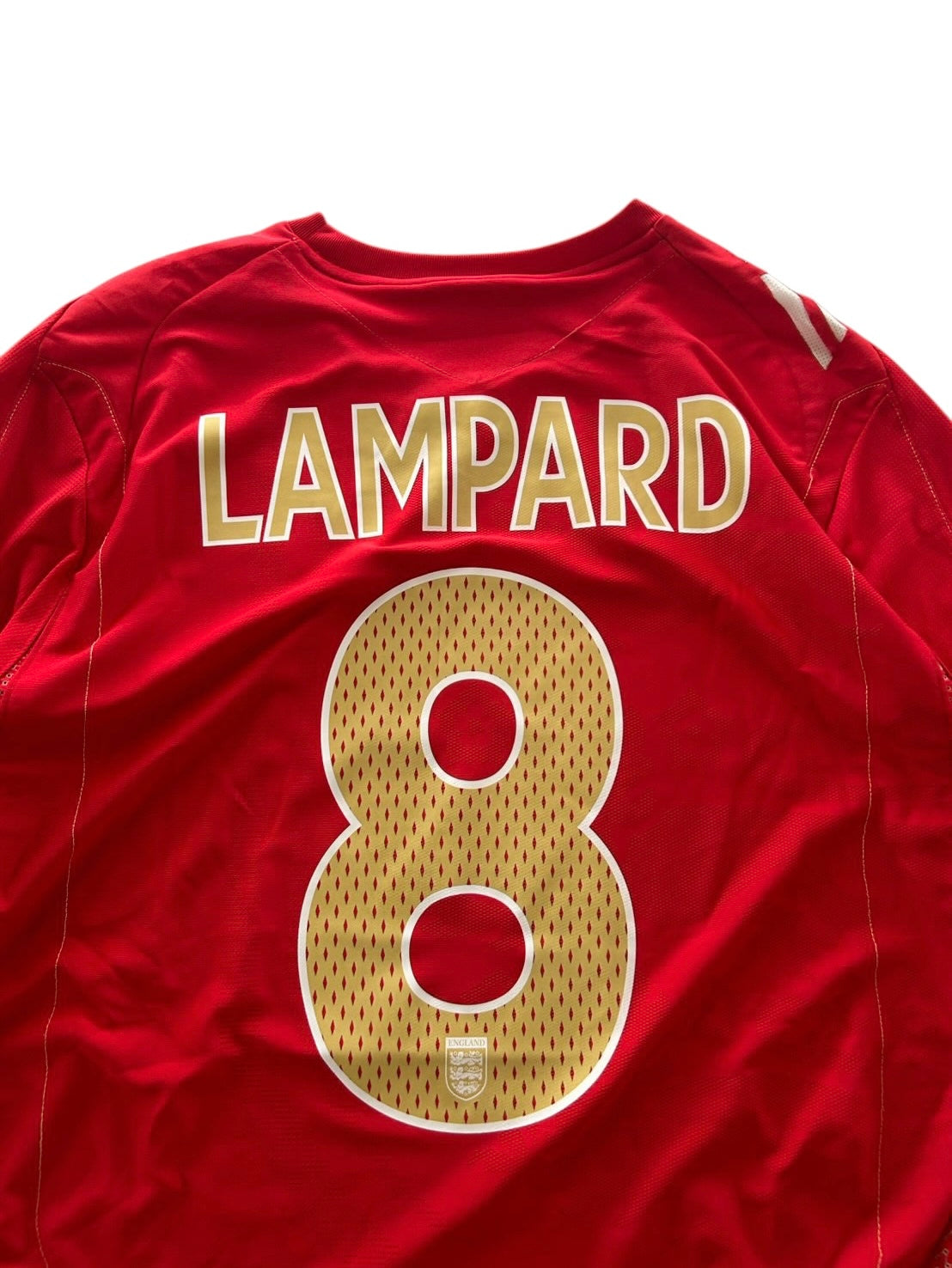 2006 Umbro England Away No.8 Lampard