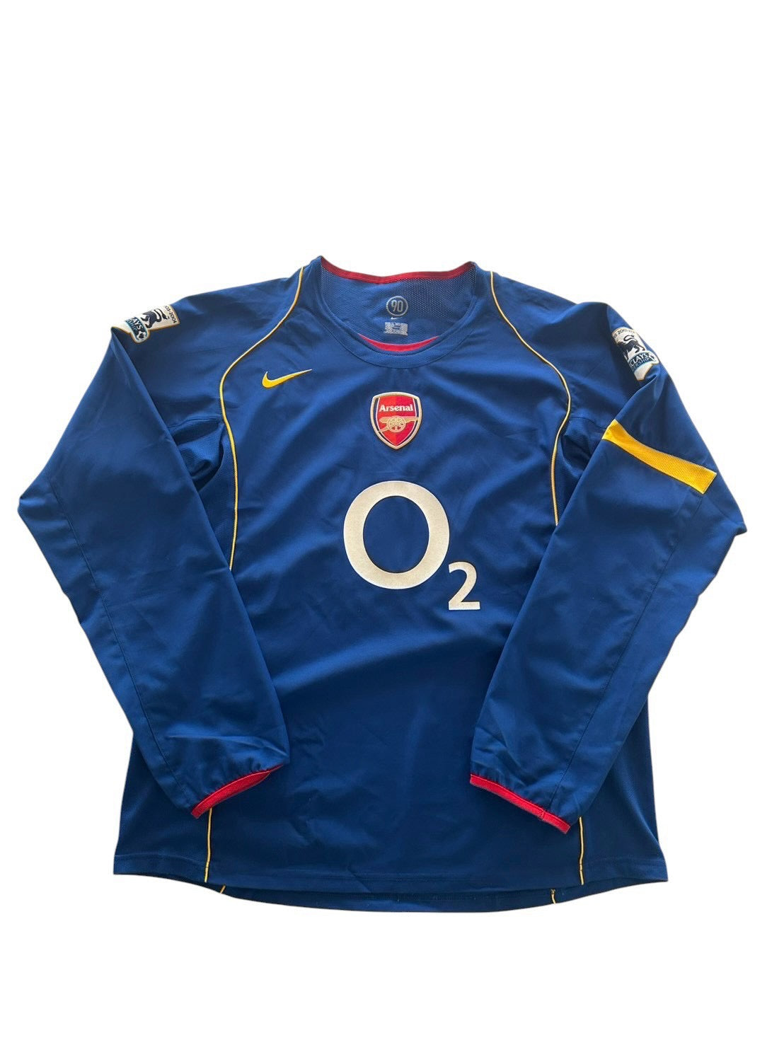 04/05 Nike Arsenal Away No.10 Bergkamp