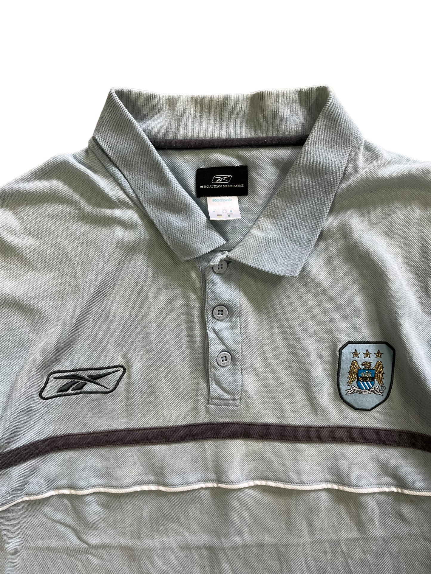 00s Reebok Manchester City Polo