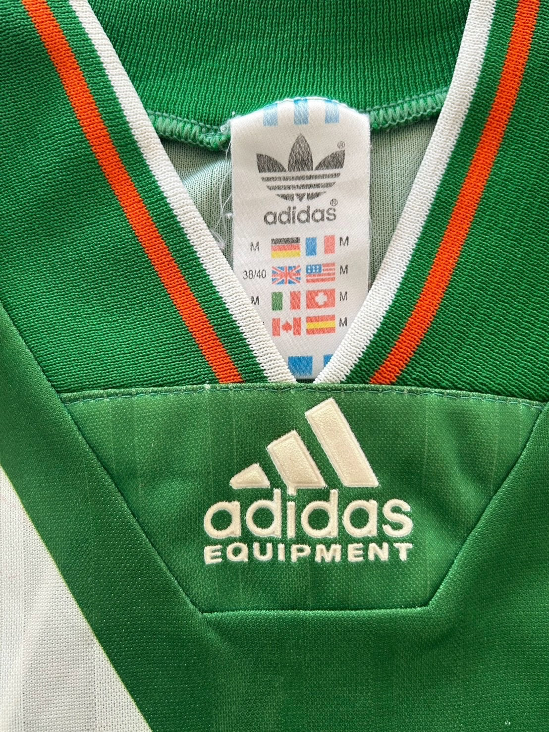 1992 Adidas Ireland Home