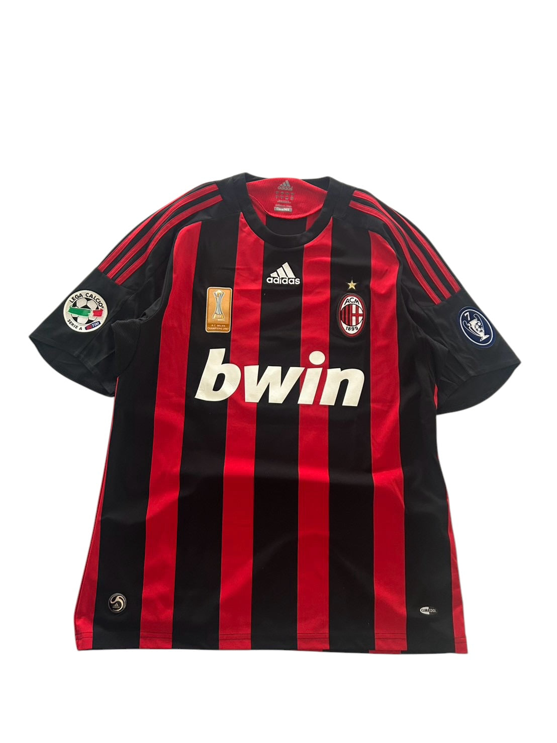 08/09 Adidas AC Milan Home No.80 Ronaldinho