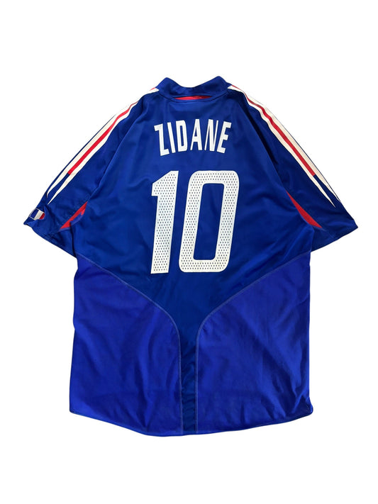 2004 Adidas  France National Team Home No.10 Zidane