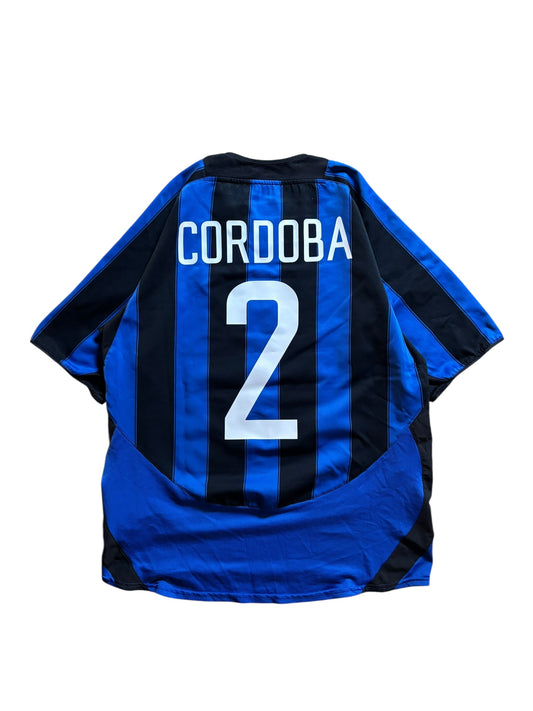 03/04 Nike Inter Home No.2 Ivan Cordoba