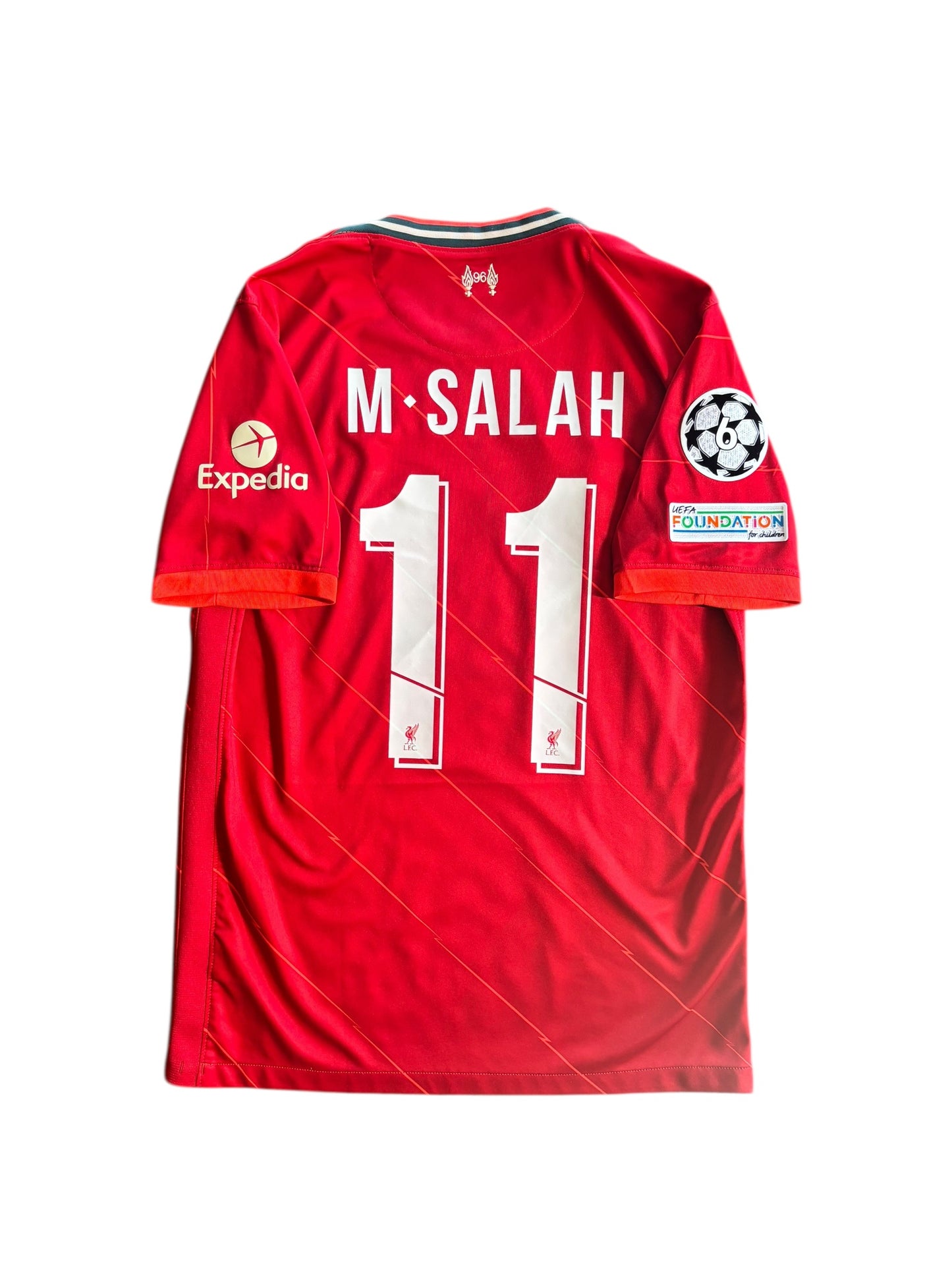 21/22 Nike Liverpool Home No.11 Mohamed Salah