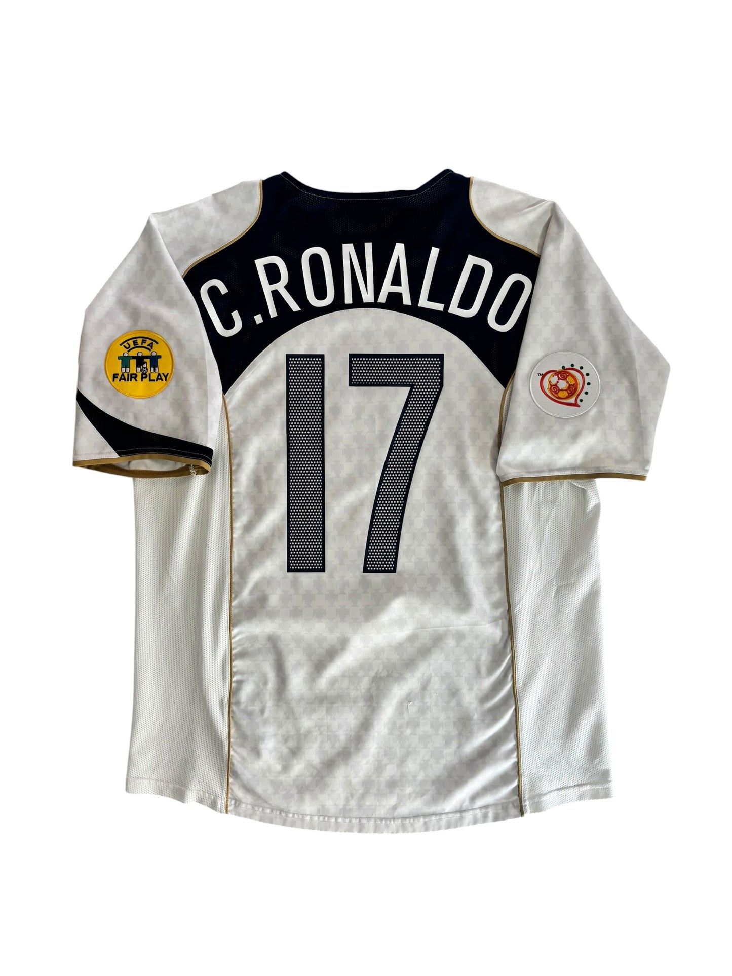 2004 Nike Portugal National Team Away No.17 Cristiano Ronaldo