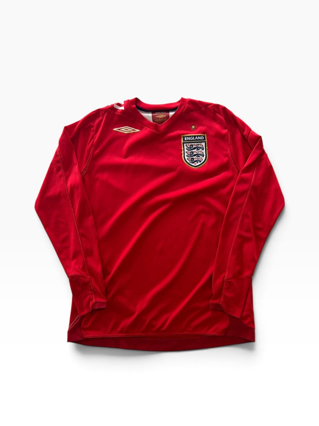 2006 Umbro England Away L/S
