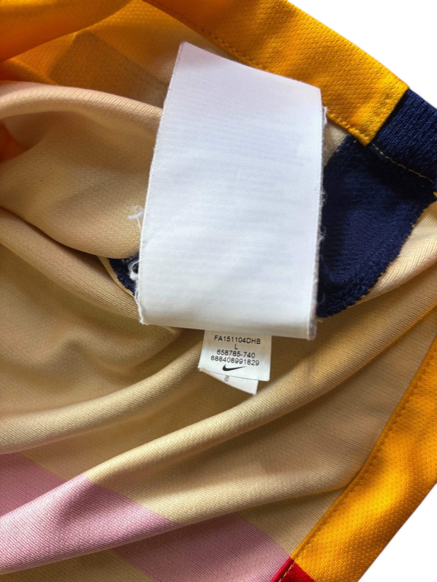 15/16 Nike Barcelona Away No.10 Messi