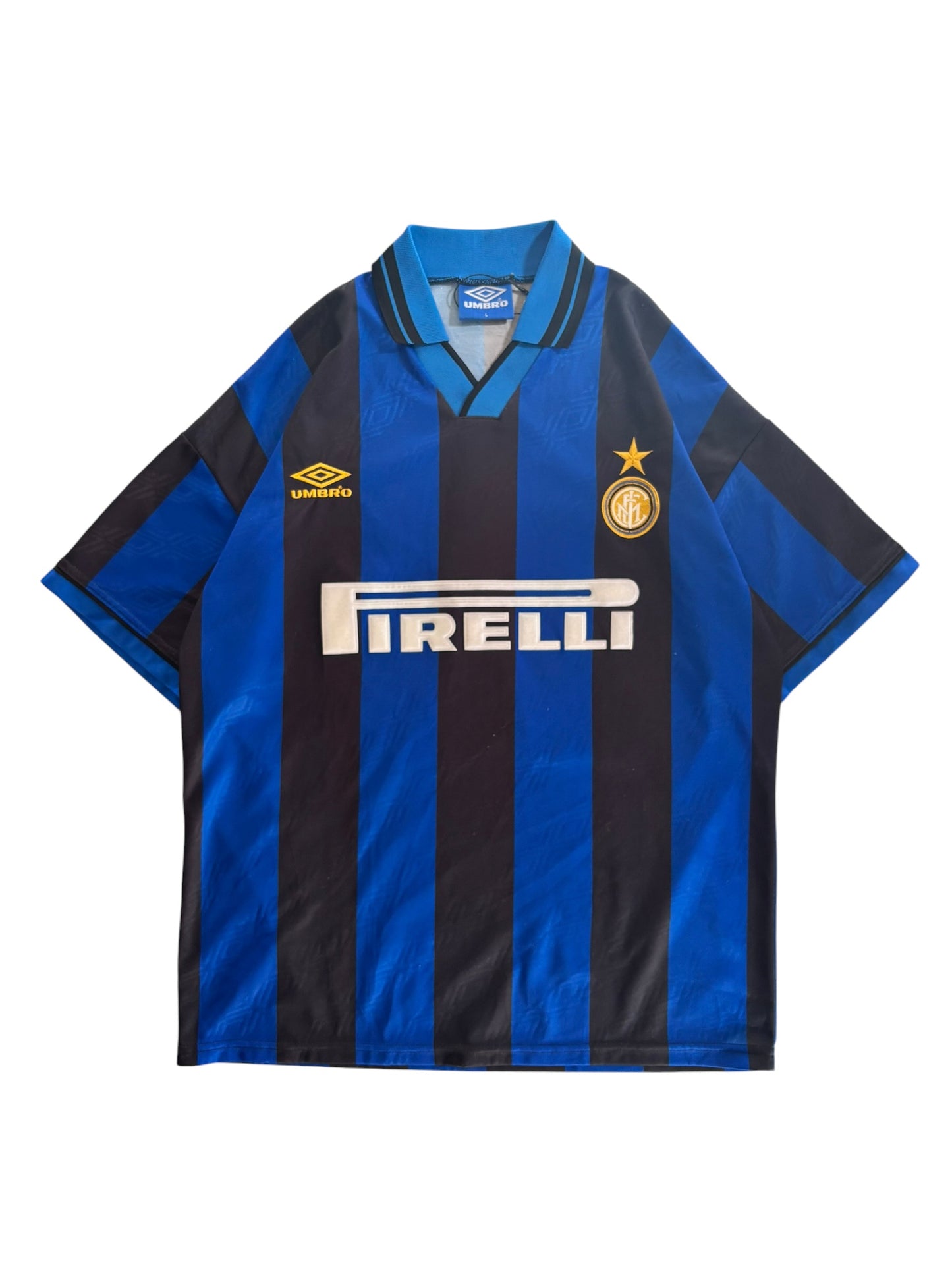 95/96 Umbro Inter Milan Home No.4 Zanetti