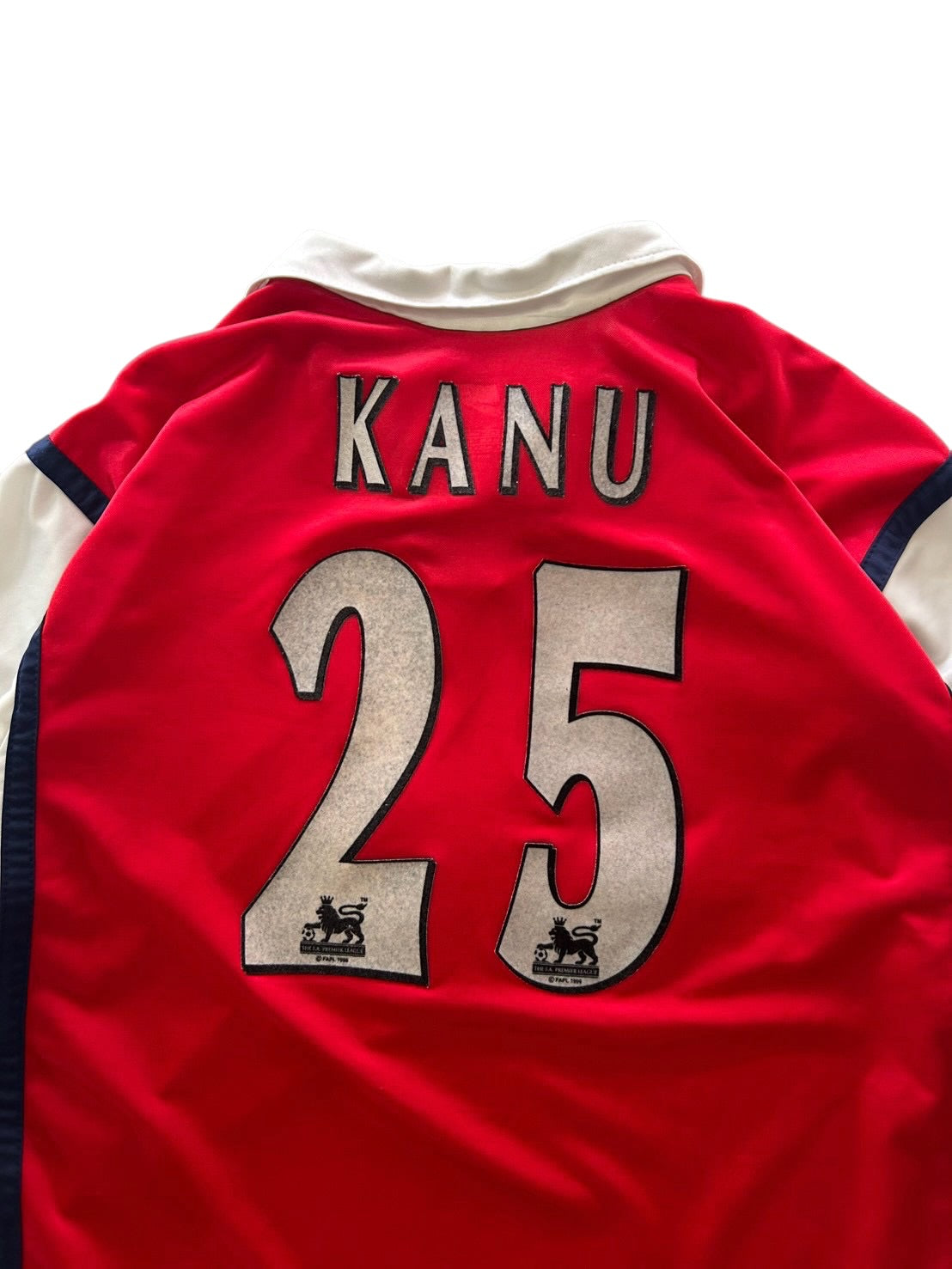 98/99 Nike Arsenal No.25 Kanu