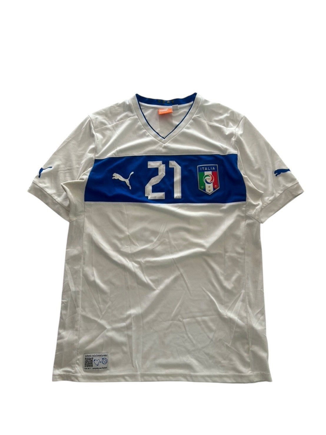 2012 Puma Italy Away No.21 Pirlo