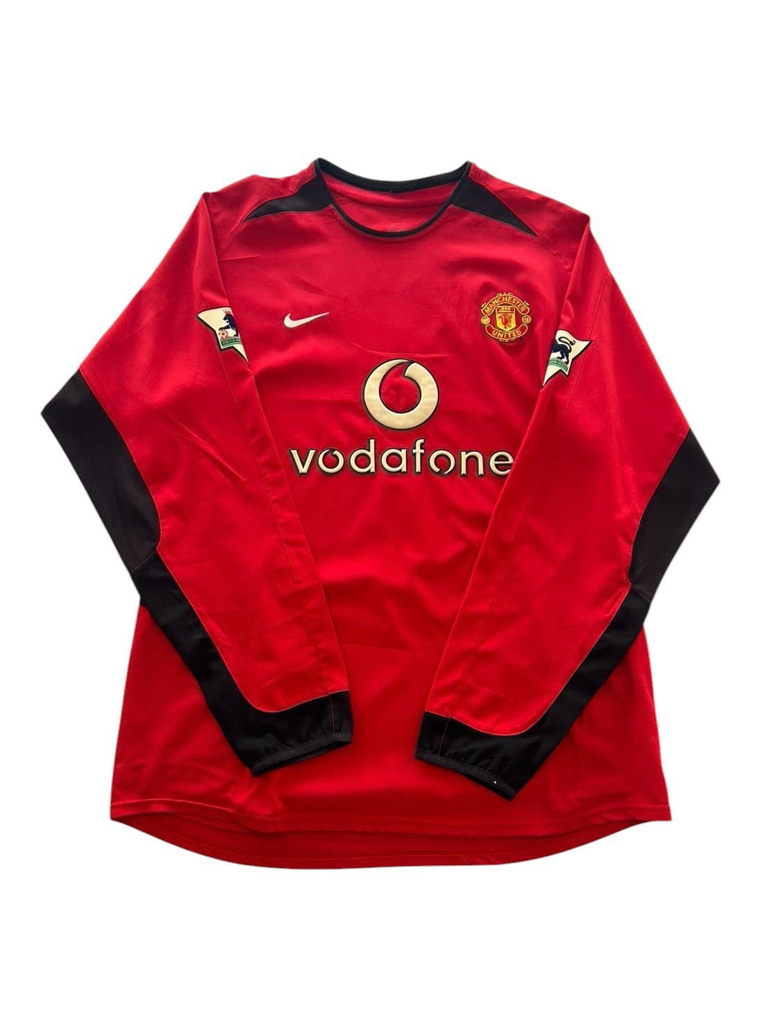 02/04 Nike Manchester United Home L/S No.7 Beckham