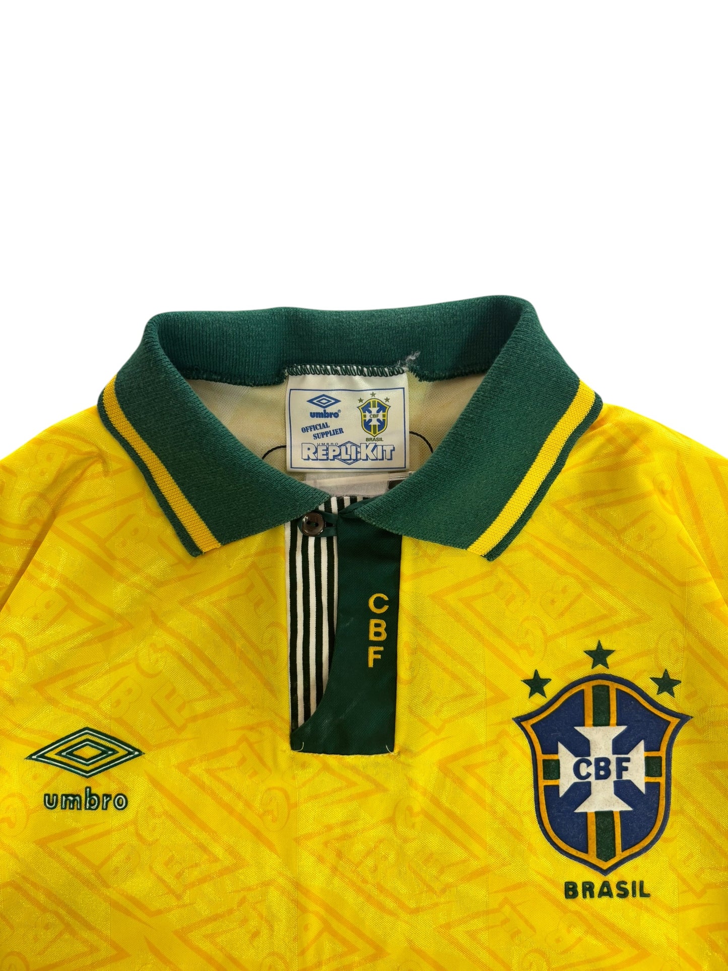 92/93 Umbro Brazil National Team Home