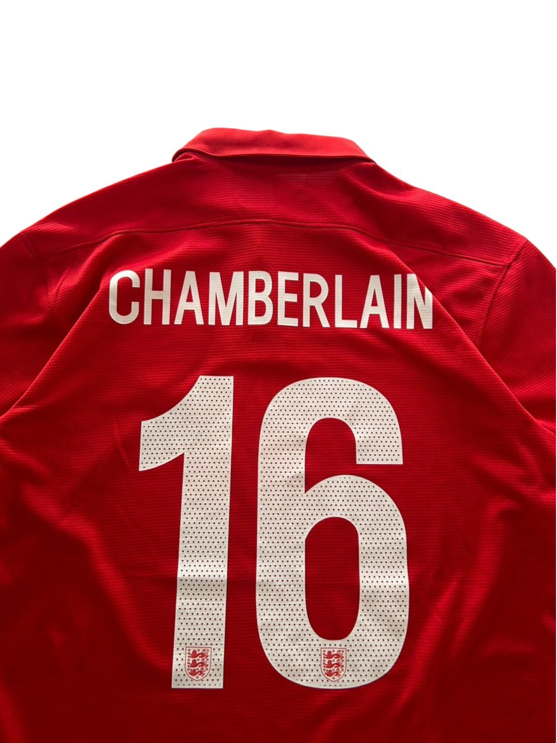 2013 Nike England Away No.16 Chamberlain