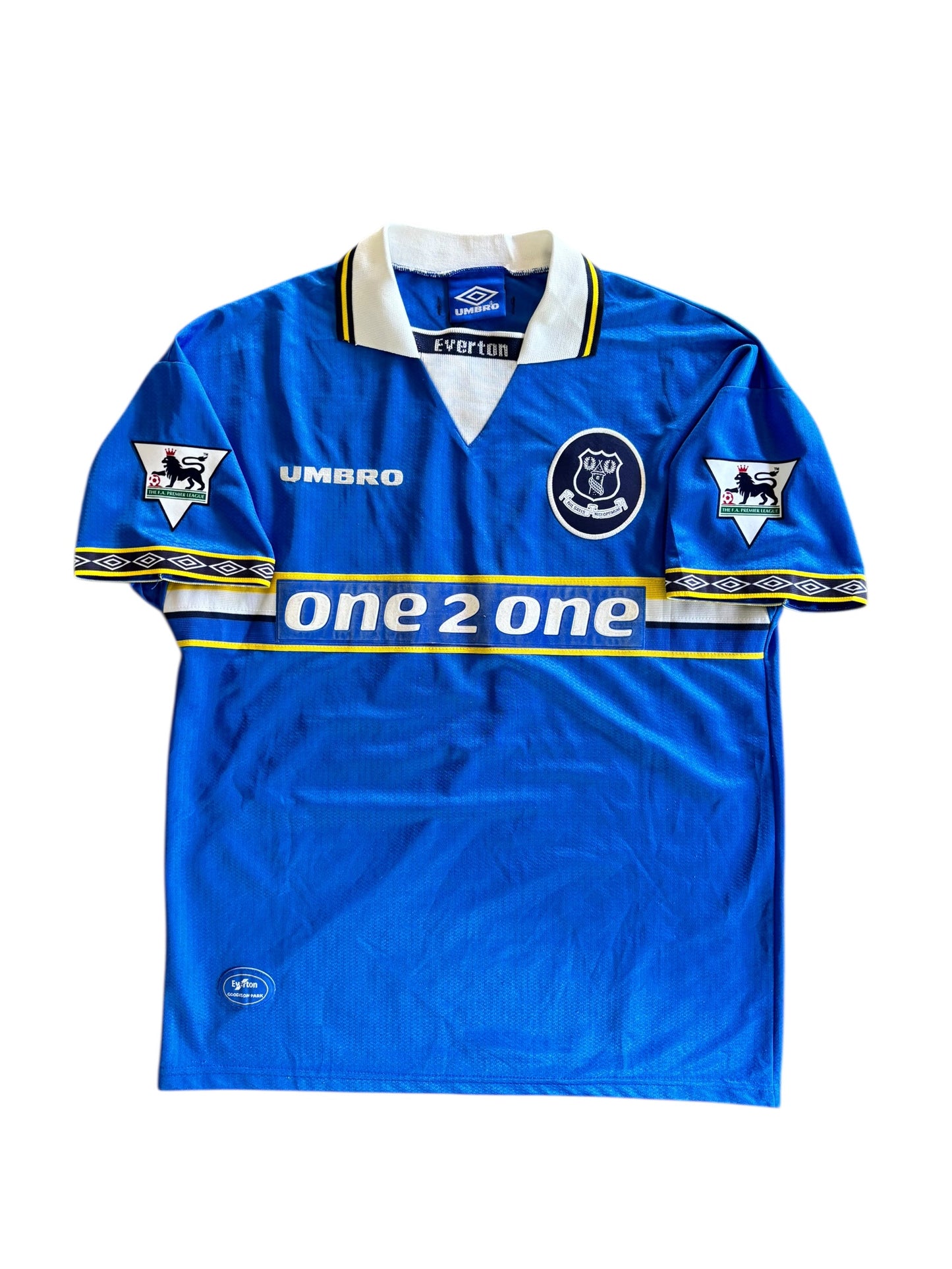 98/99 Umbro Everton Home No.15  Materazzi