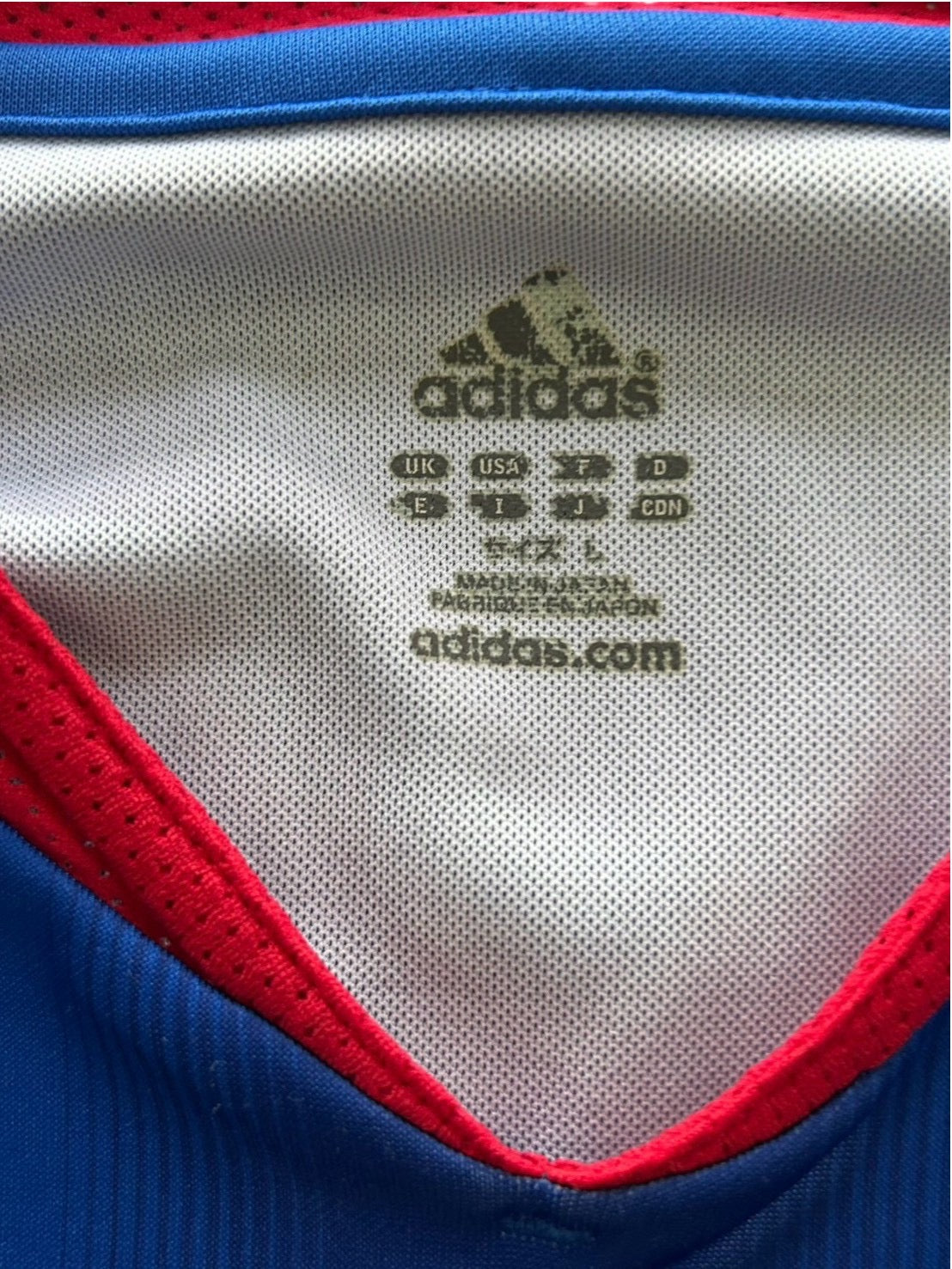 04/05 Adidas Japan Home No.7 Nakata