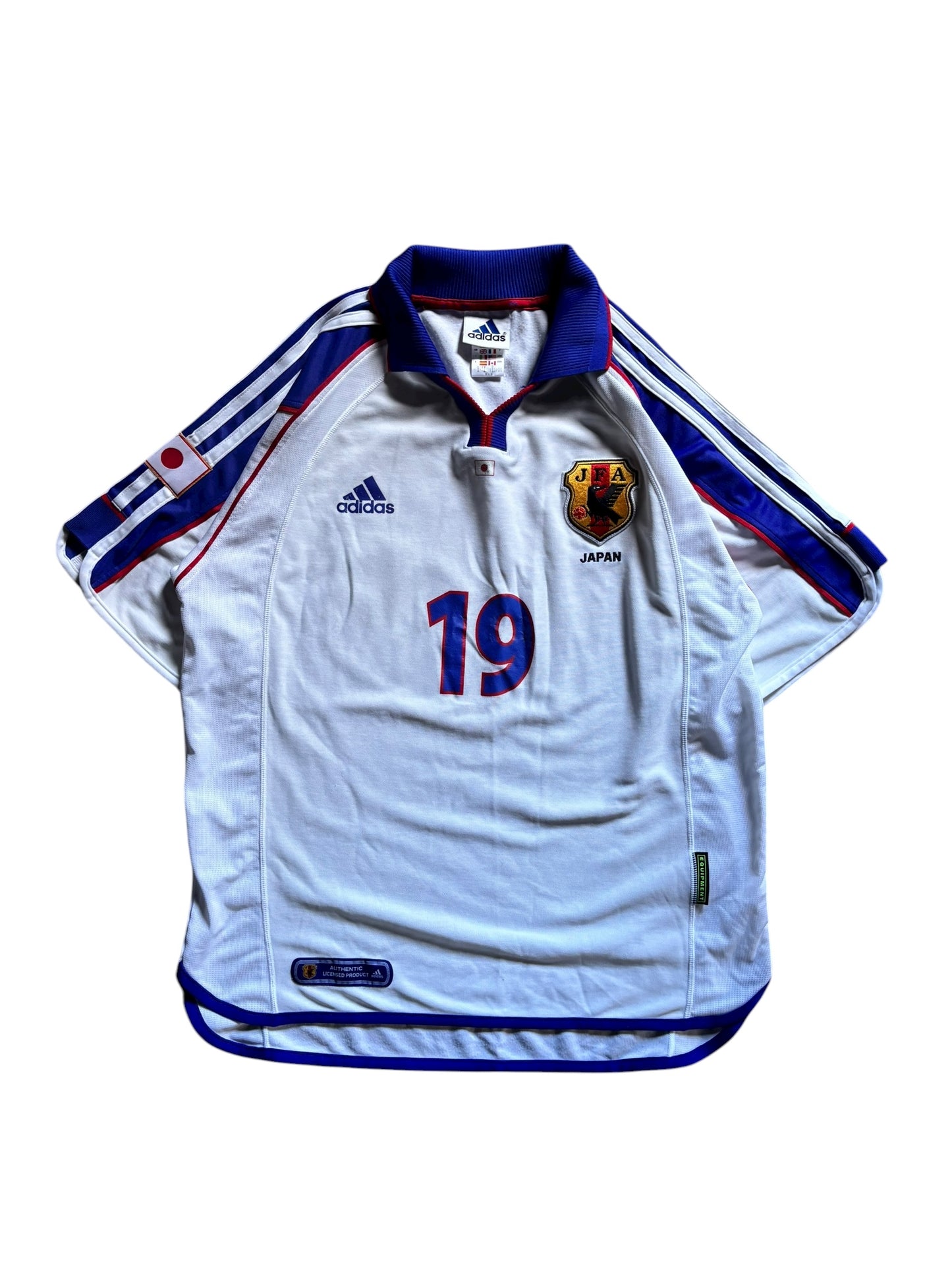 2001 Adidas Japan National Team Away No.19 小笠原満男