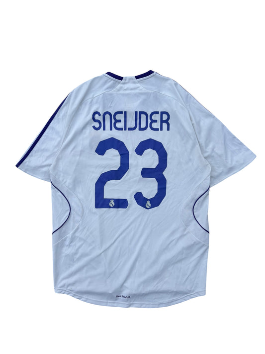 07/08 Adidas Real Madrid Home No.23 Wesley Sneijder