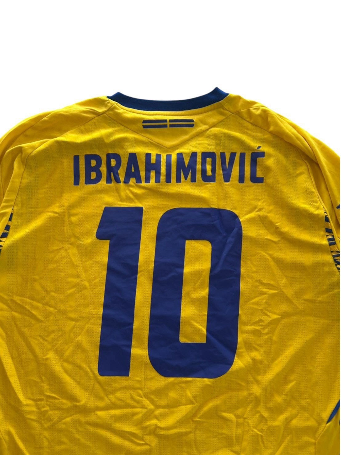 2008 Umbro Sweden Home No.10 Ibrahimovic