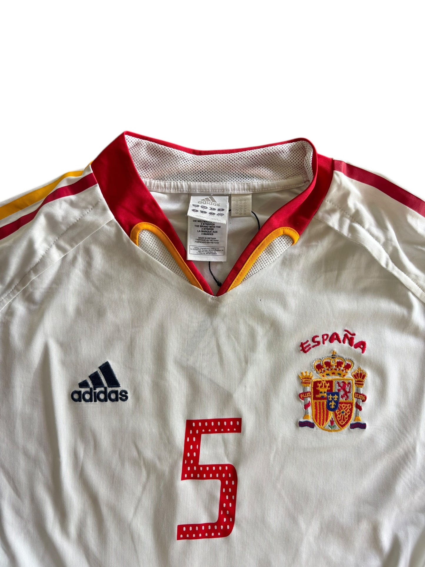 2004 Adidas  Spain National Team Away No.5 Puyol