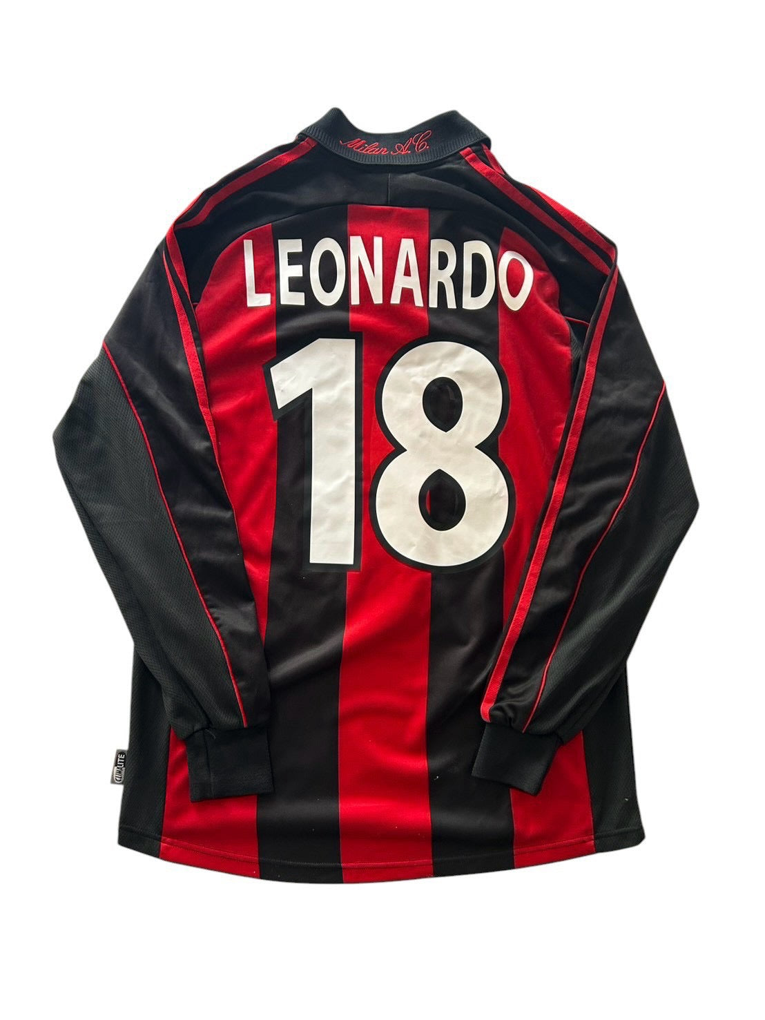 00/01 Adidas AC Milan Home No.18 Leonardo