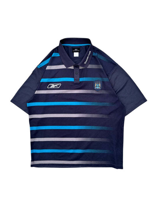 00s Reebok Manchester City Polo  Top