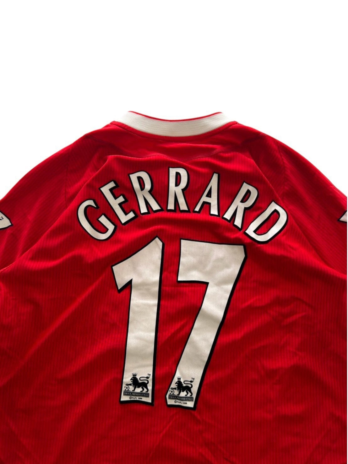 02/04 Reebok Liverpool Home No.17 Gerrard