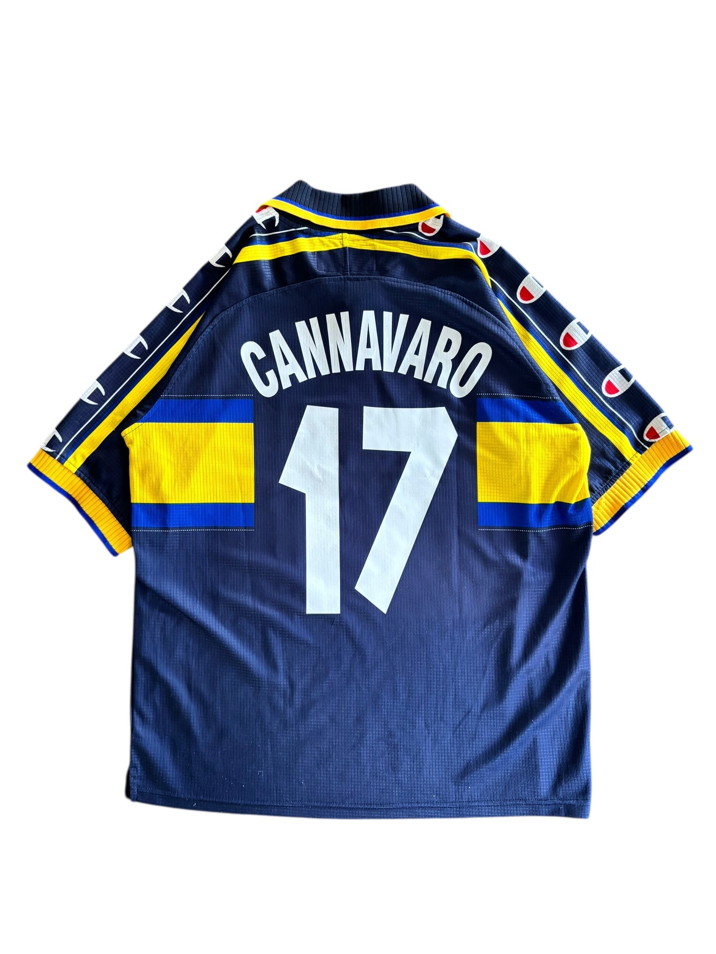 99/00 Champion Parma Third No.17 Cannavaro