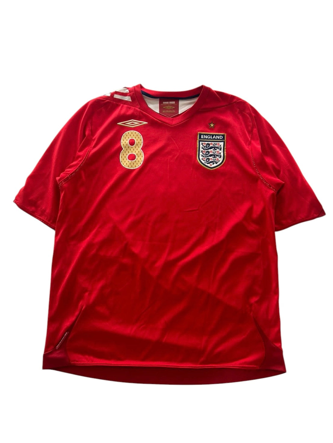 2006 Umbro England Away No.8 Lampard