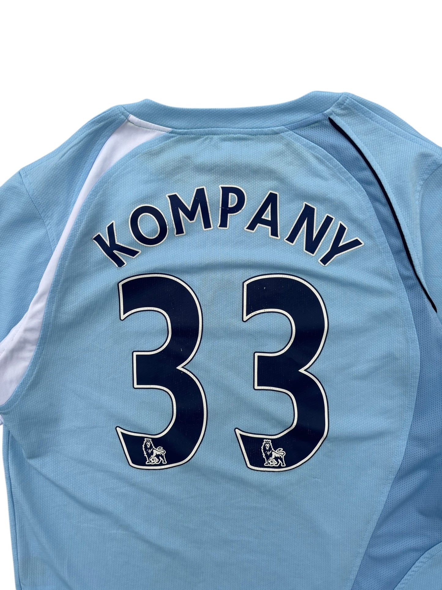 08/09 Le Coq Sportif Manchester City Home No.33 Vincent Kompany