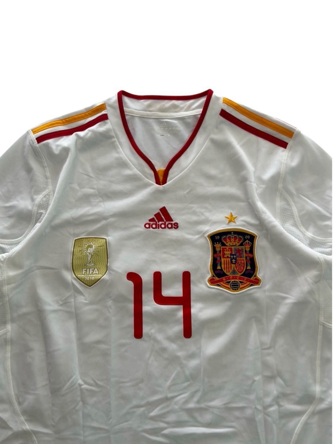 2011 Adidas Spain Away No.14 Alonso