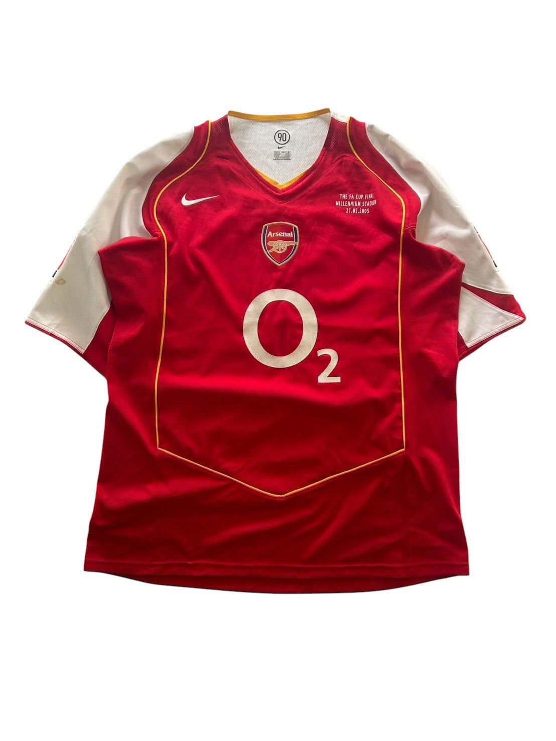 2005 Nike Arsenal Home FA Cup Final Edition