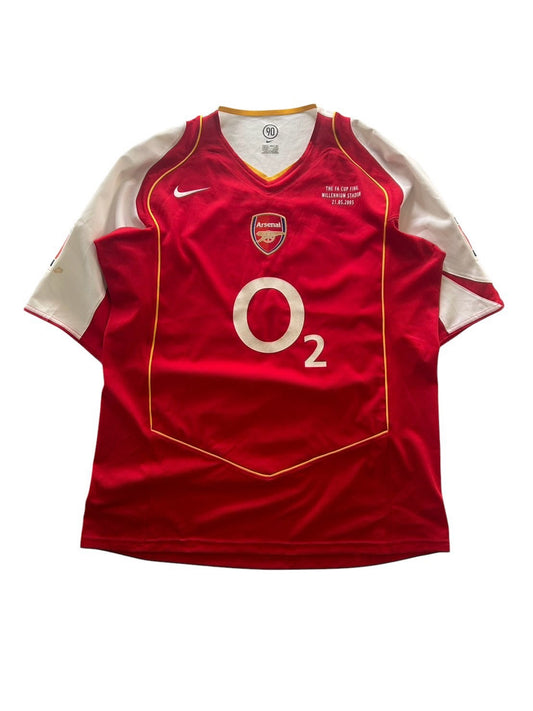 2005 Nike Arsenal Home FA Cup Final Edition