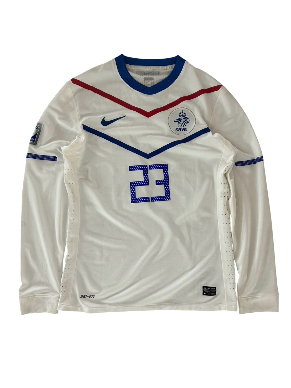 2010 Nike Netherlands L/S Away Van Der Vaart